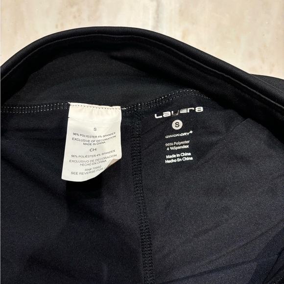 Grey Layer8 Size Small Athletic / Running Shorts. Size Small. - Picture 2 of 3